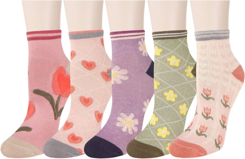 Benefeet Sox Womens Crazy Cute Animal Socks Funny Saying Colorful Socks Silly Fun Unicorn Funky Checkered Pattern Crew Socks