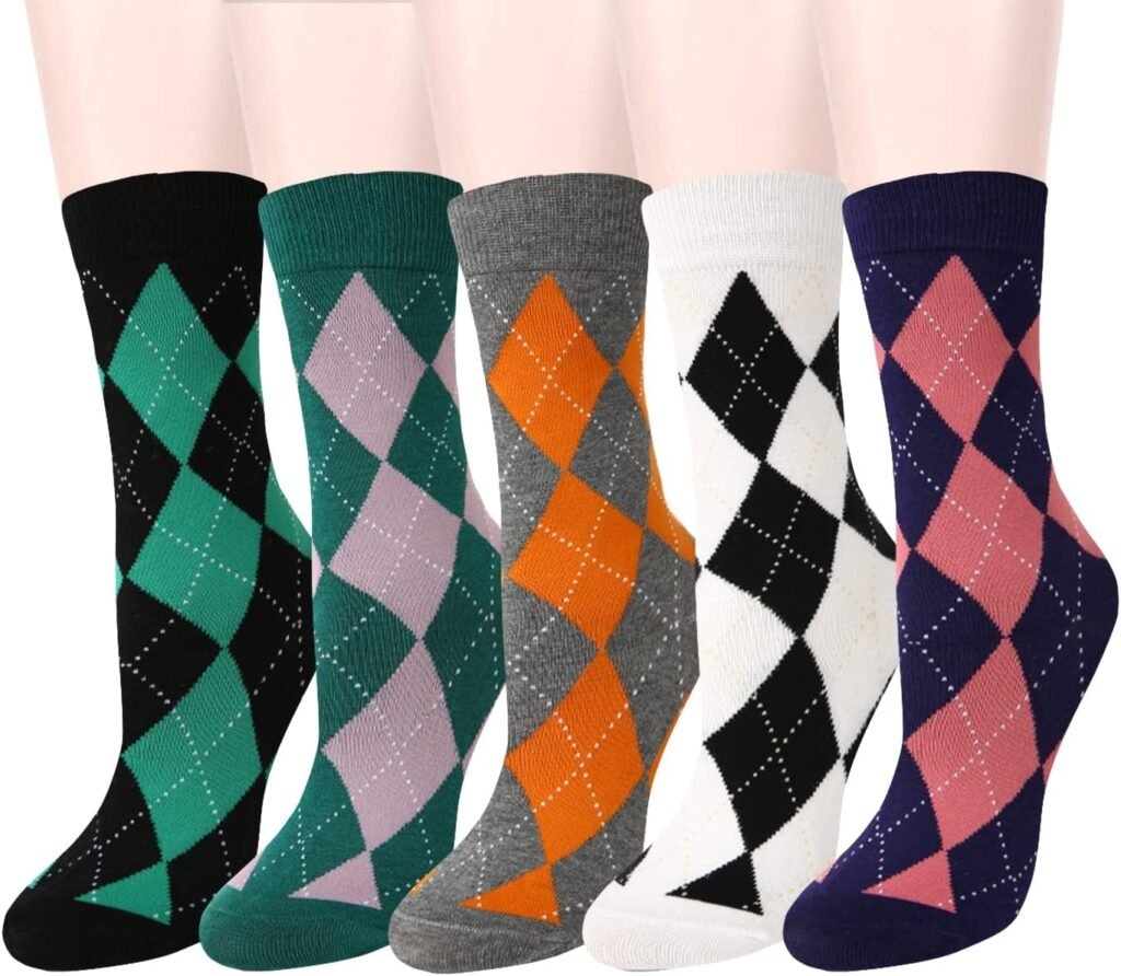 Benefeet Sox Womens Crazy Cute Animal Socks Funny Saying Colorful Socks Silly Fun Unicorn Funky Checkered Pattern Crew Socks
