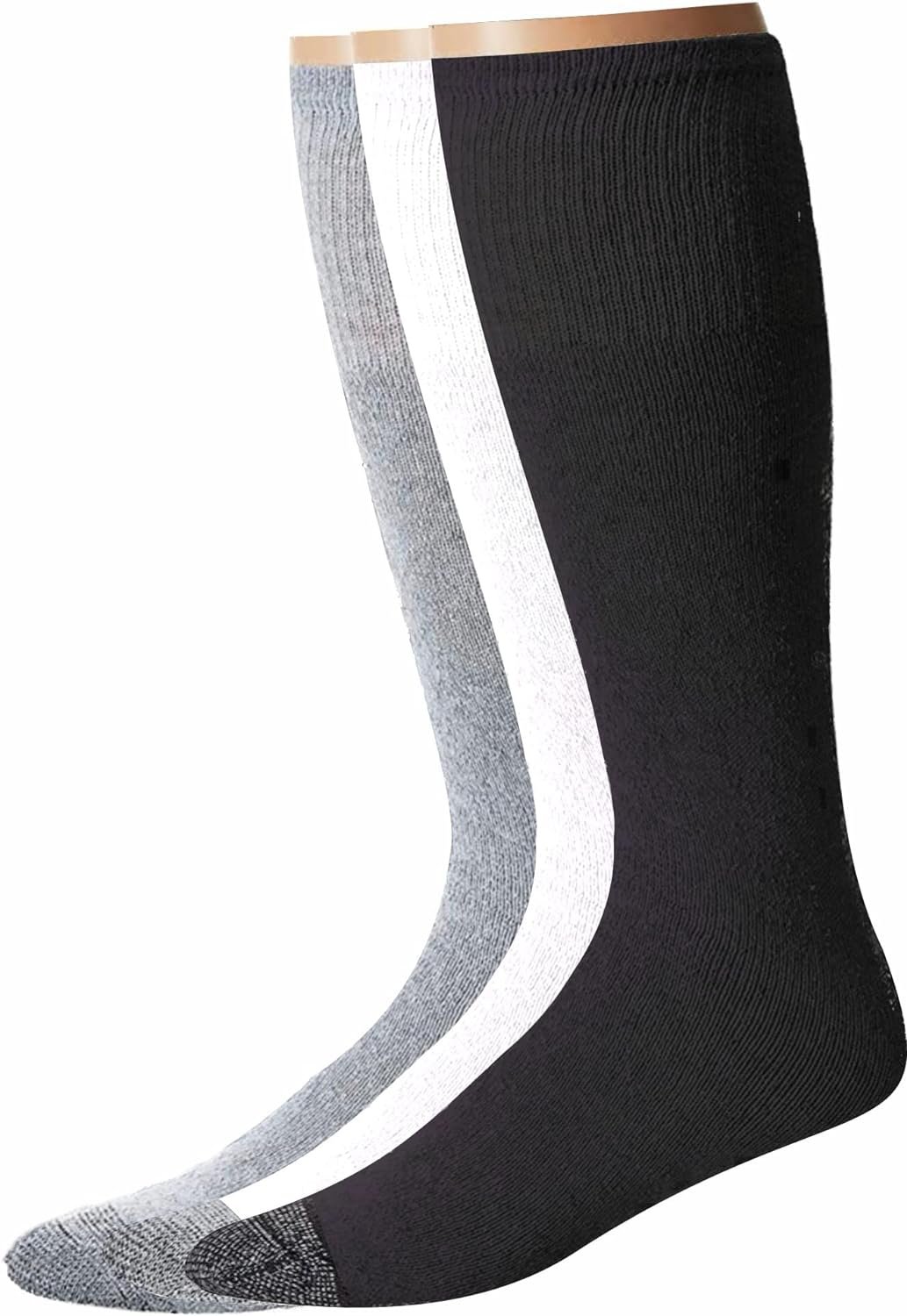 Diamond Star Tube Socks Men 6 Pairs Premium Cushion Cotton Over The Calf Athletic Knee High Socks For Men Big & Tall Review
